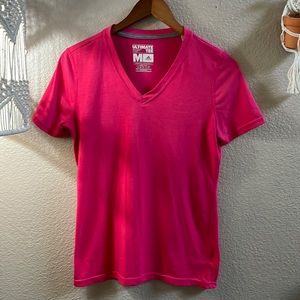 Adidas V-neck “ultimate tee.”